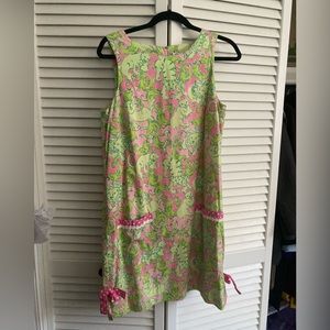 Vintage Lily Pulitzer size 8 Fried Catfish print.